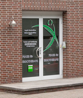 Eingangsbereich Ergotherapie Gerdes-Röben in Rastede